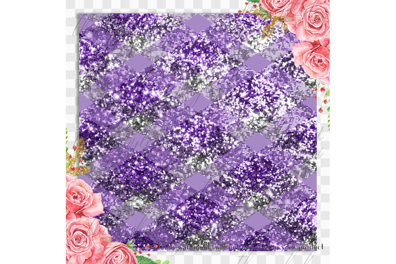 16-luxury-silver-and-purple-glitter-plaid-tartan-papers