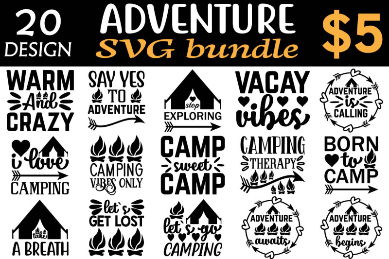 adventure-svg-bundle