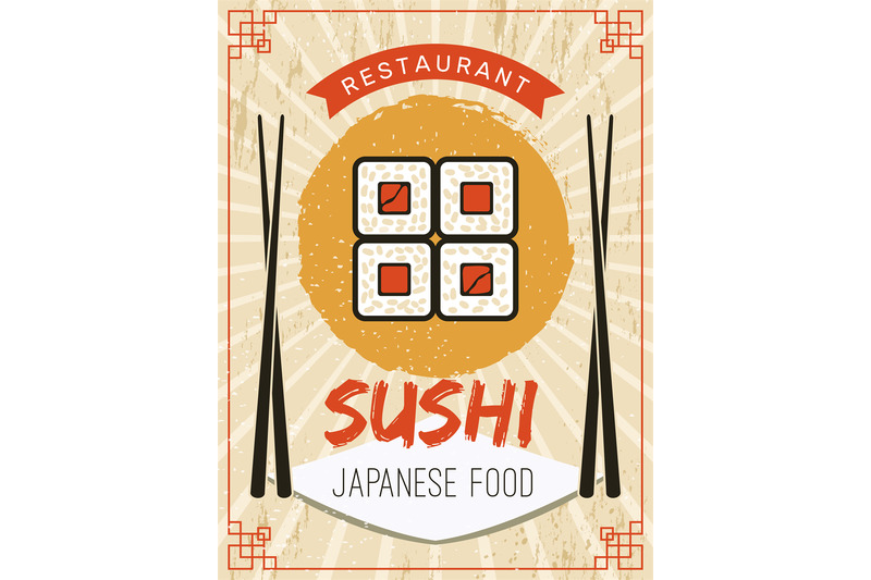 sushi-poster-retro-flyer-or-placard-template-stylized-pictures-of-sea