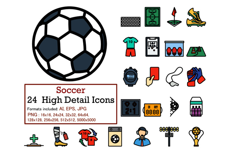 soccer-icon-set