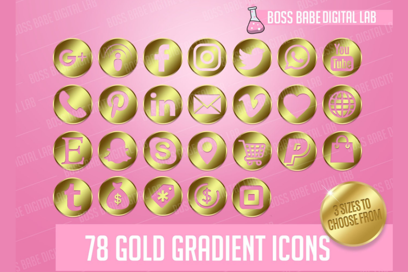 gold-gradient-icon-kit