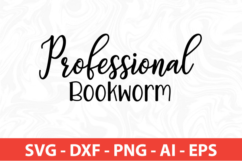 professional-bookworm-svg-cut-file