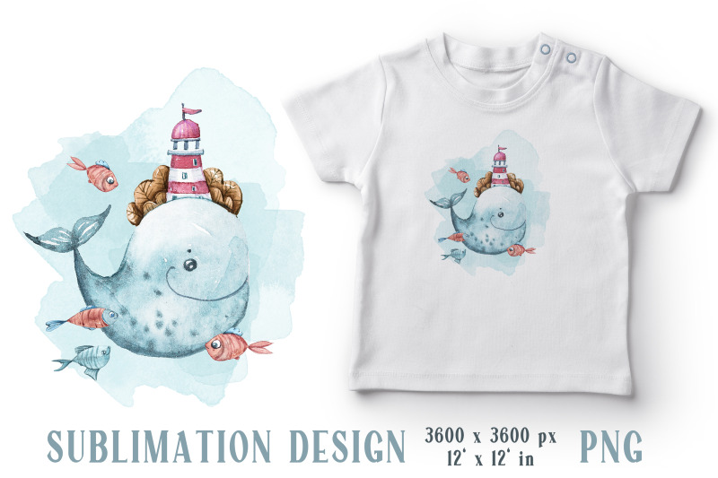 whale-tshirt-and-mug-sublimation-for-kids