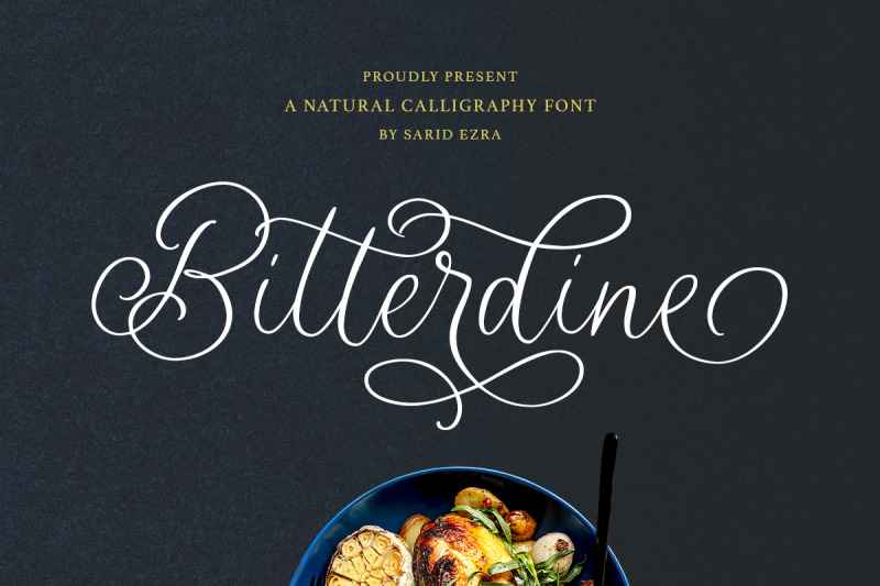 bitterdine-natural-calligraphy