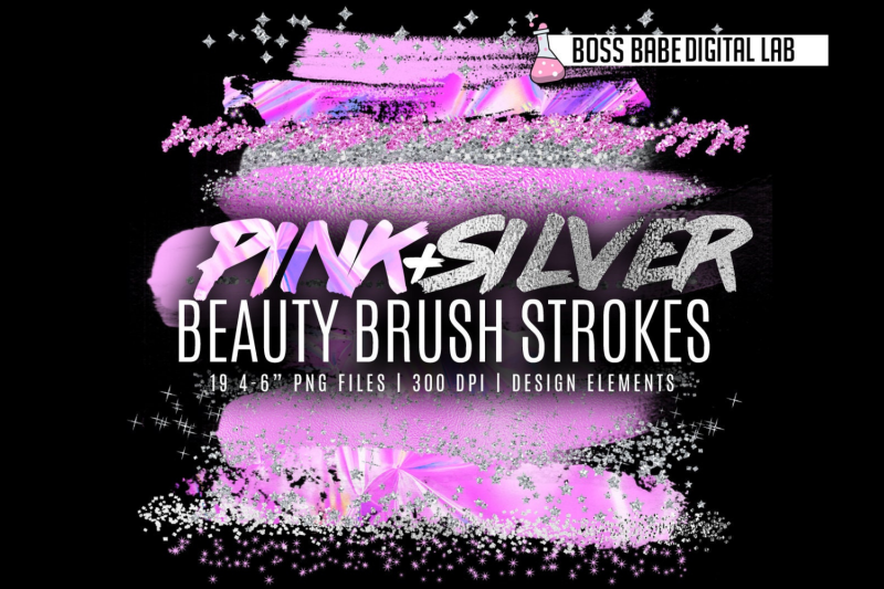 pink-and-silver-beauty-brush-strokes