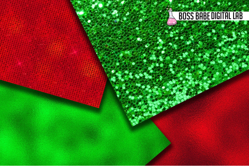 christmas-glam-digital-papers