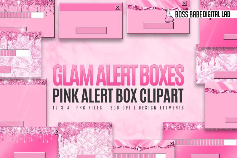 pink-glam-alert-message-pack