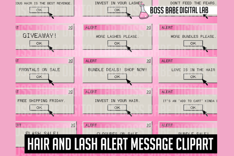 pink-lash-and-hair-alert-message-pack