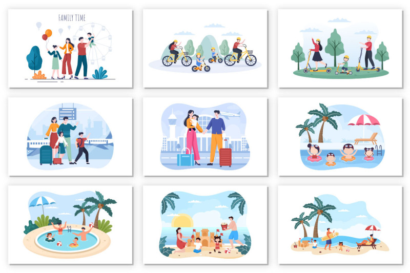 28-family-time-parents-and-children-illustration