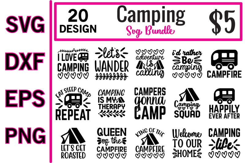 camping-svg-bundle