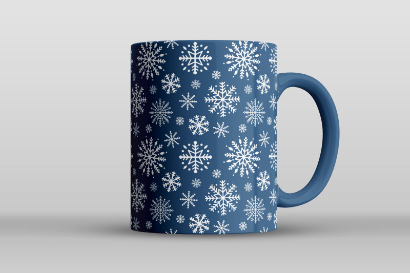 snowflake-pattern-mug-sublimation-design-winter-mug-wrap