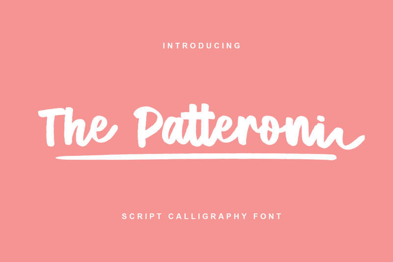 the-patteroni-script-font