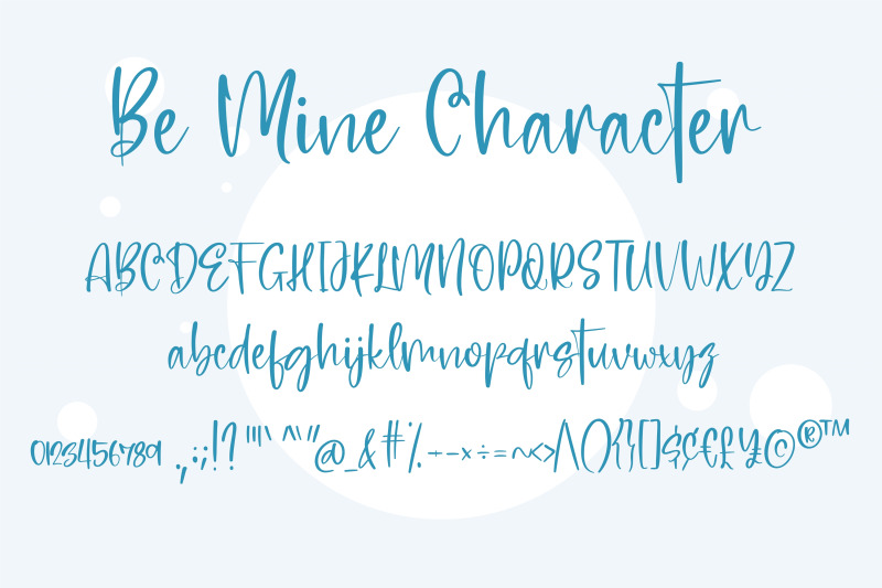be-mine-a-handwritten-font
