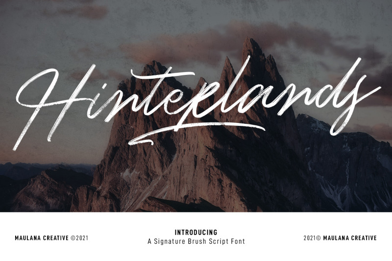 hinterlands-signature-brush-font