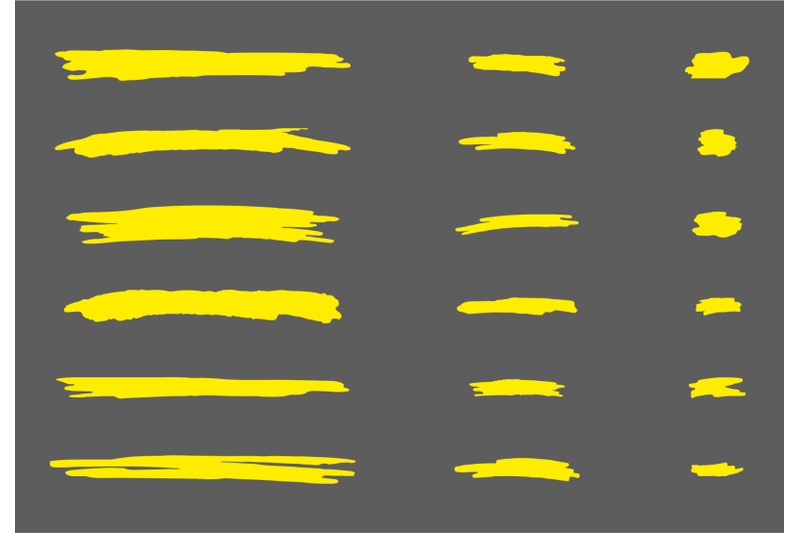 yellow-marker-strokes-to-highlight-and-underline