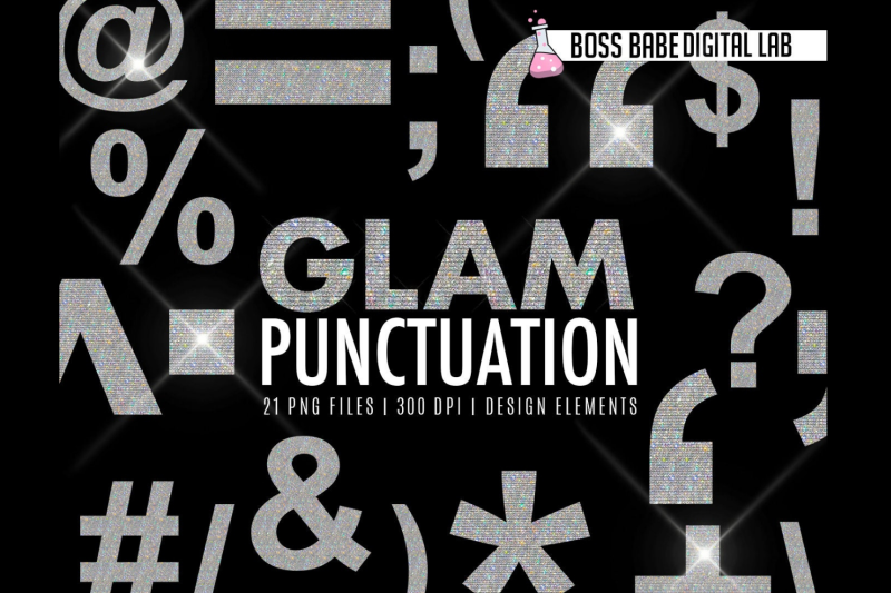 glam-punctuation-clipart