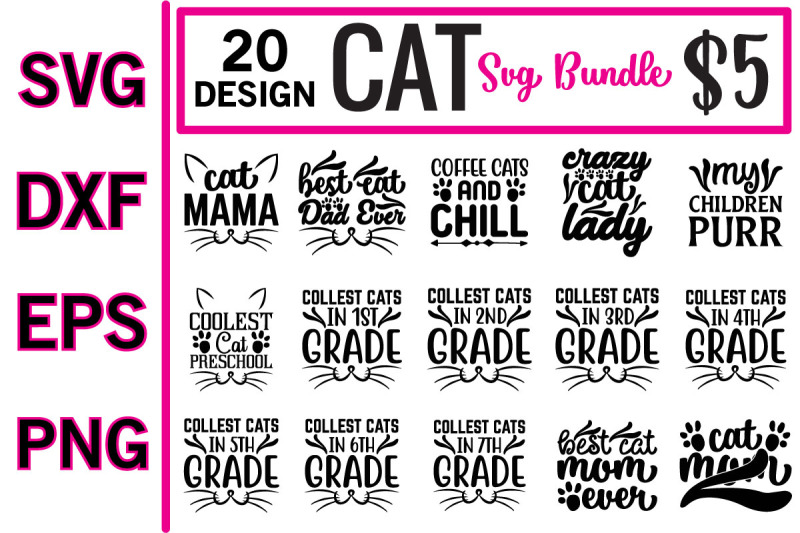 cat-svg-bundle