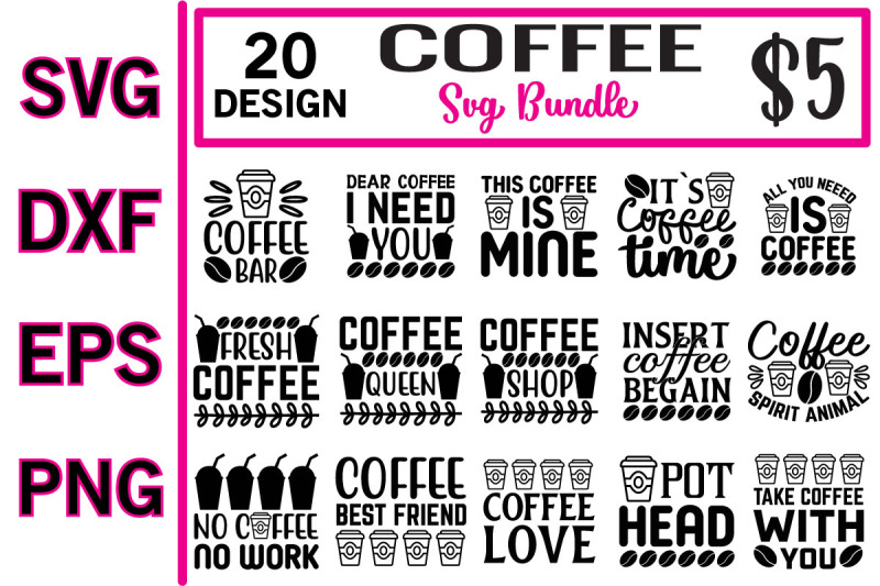 coffee-svg-bundle