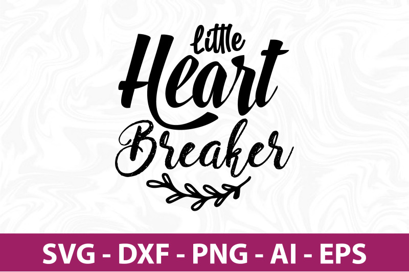 little-heart-breaker-svg