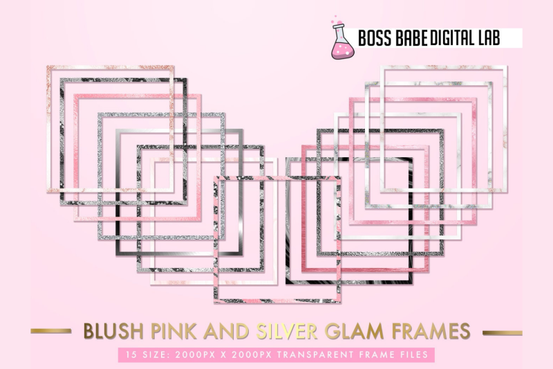 blush-pink-and-silver-glam-frames