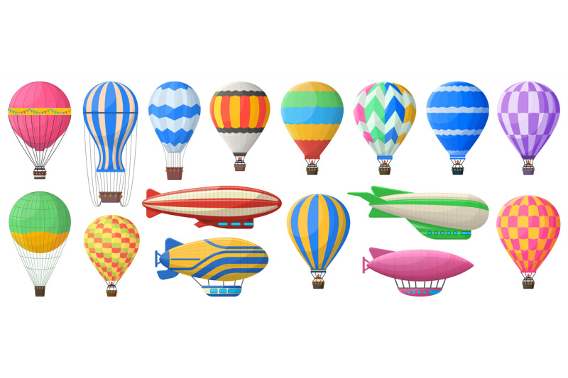 hot-air-balloon-flying-vintage-aerostat-and-airships-vintage-sky-tra