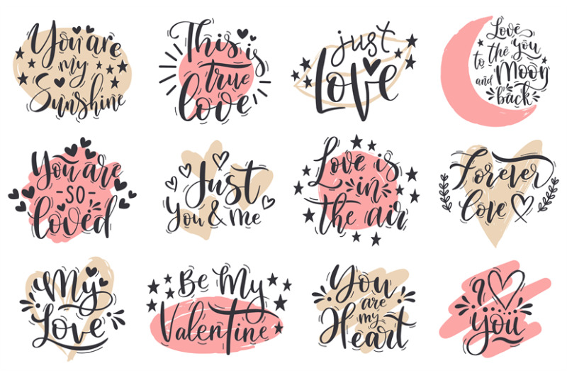 handwritten-romantic-love-valentines-day-lettering-quotes-happy-valen