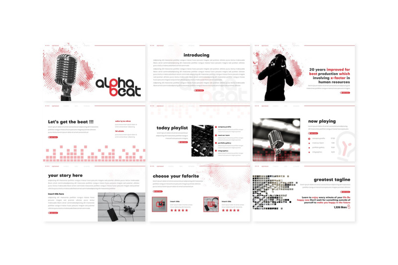 alphabeat-keynote-template