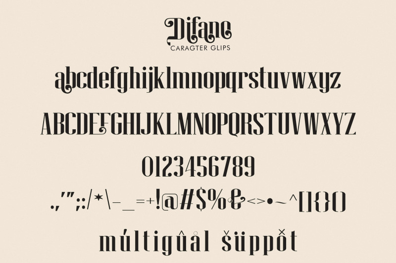 difano-ligature-serif-font