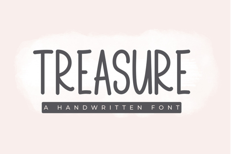 treasure-handwritten-font