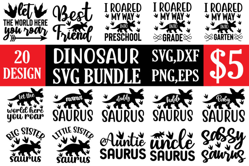 dinosaur-svg-bundle