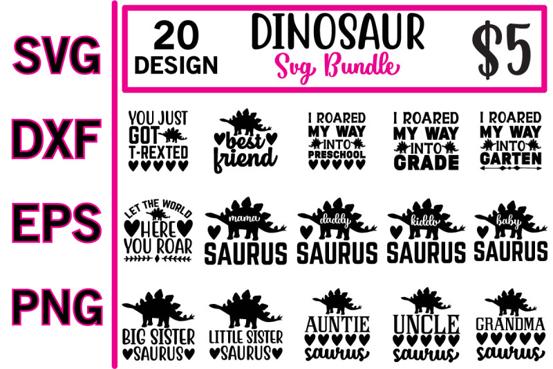 dinosaur-svg-bundle