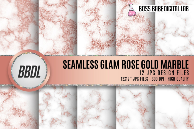 seamless-rose-gold-glam-marble-digital-paper