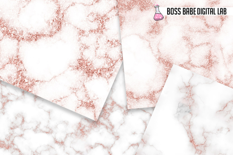 seamless-rose-gold-glam-marble-digital-paper