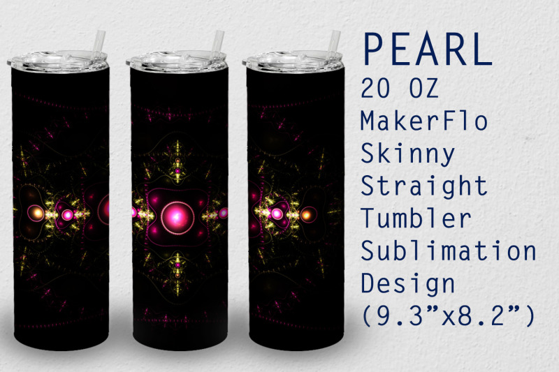 tumbler-straight-20-oz-sublimation-pearl-wrap-design