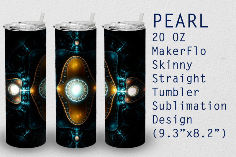 tumbler-straight-20-oz-sublimation-pearl-wrap-design