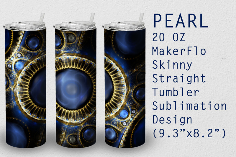 tumbler-straight-20-oz-sublimation-pearl-wrap-design