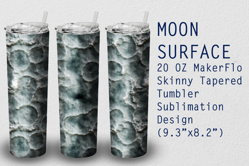 tumbler-tapered-20-oz-sublimation-moon-surface-wrap-design