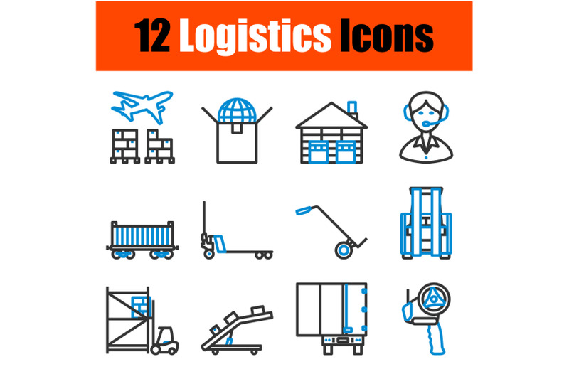 logistics-icon-set