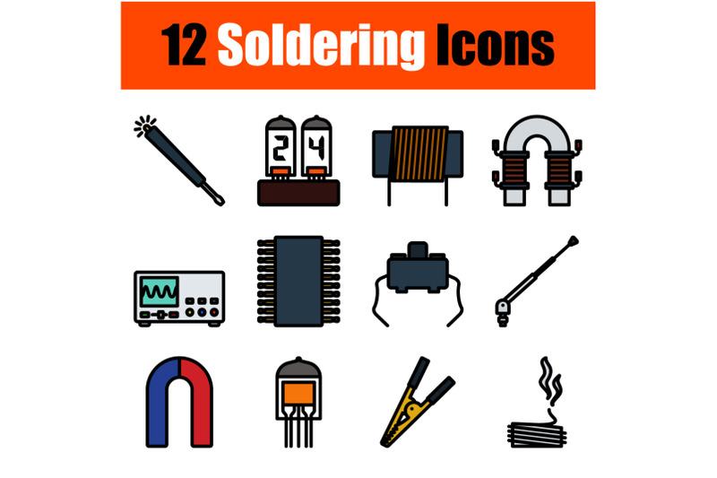 soldering-icon-set