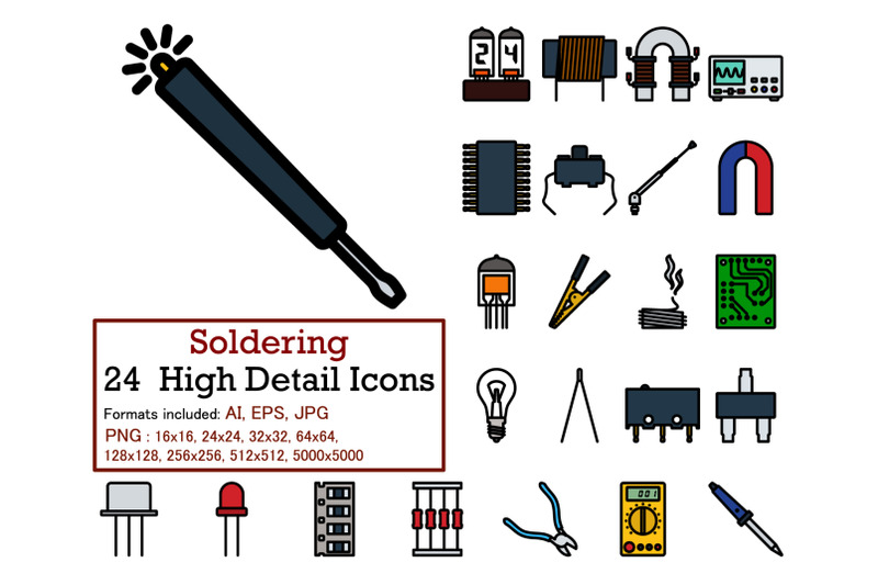 soldering-icon-set