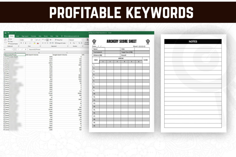 archery-score-sheet-logbook-kdp-interior