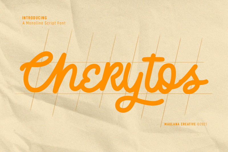 cherytos-monoline-script-font