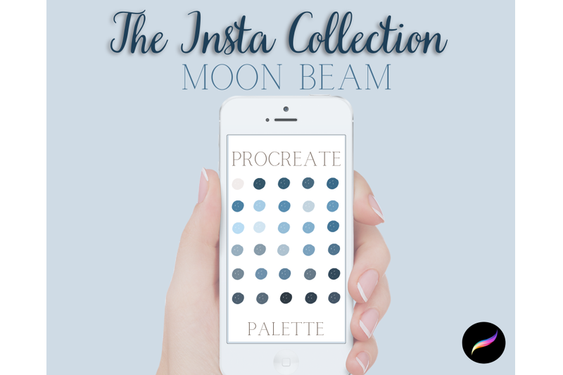 procreate-insta-collection-moon-beam-colour-palette