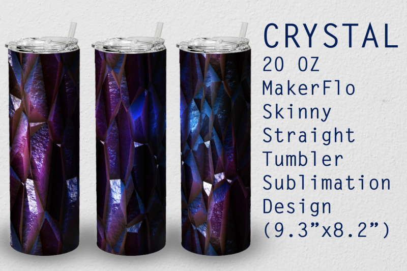 tumbler-straight-20-oz-sublimation-crystal-wrap-design