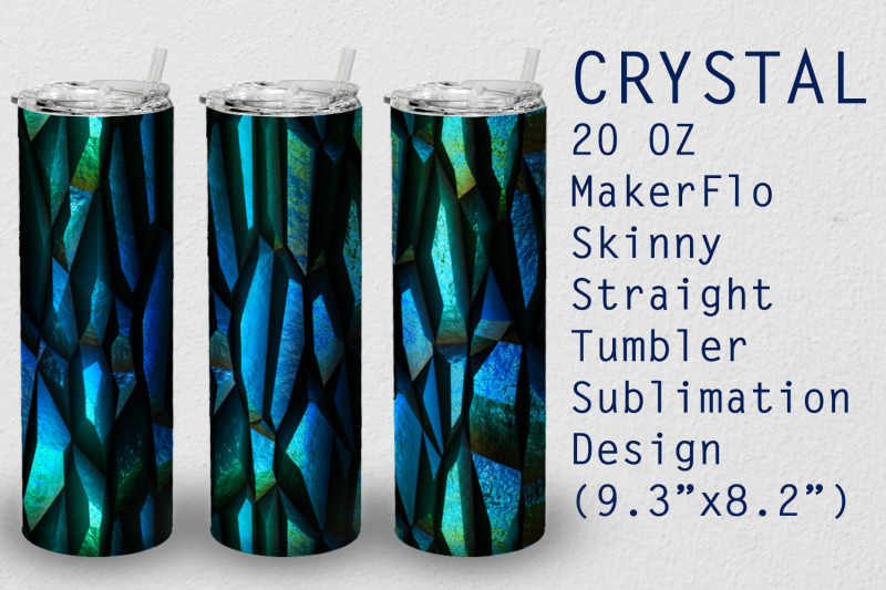 tumbler-straight-20-oz-sublimation-crystal-wrap-design