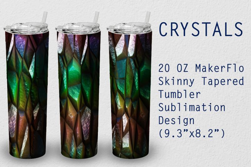 tumbler-tapered-20-oz-sublimation-crystal-wrap-design