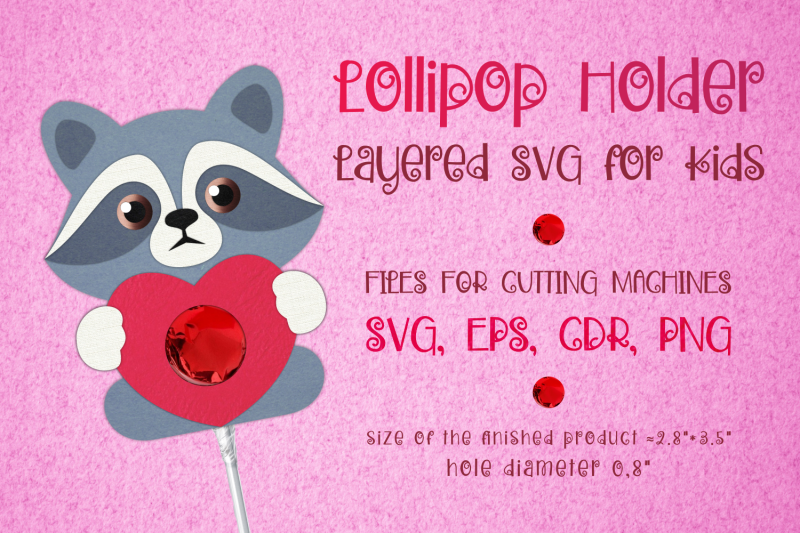 raccoon-lollipop-holder-valentines-template-svg