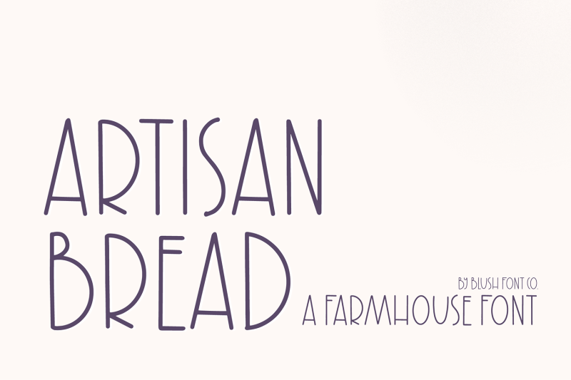artisan-bread-farmhouse-font
