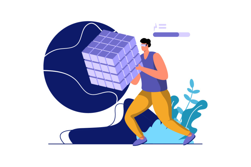 flat-illustration-metaverse-virtual-reality