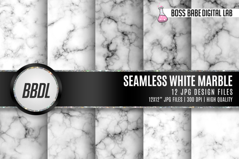 seamless-white-marble-digital-paper